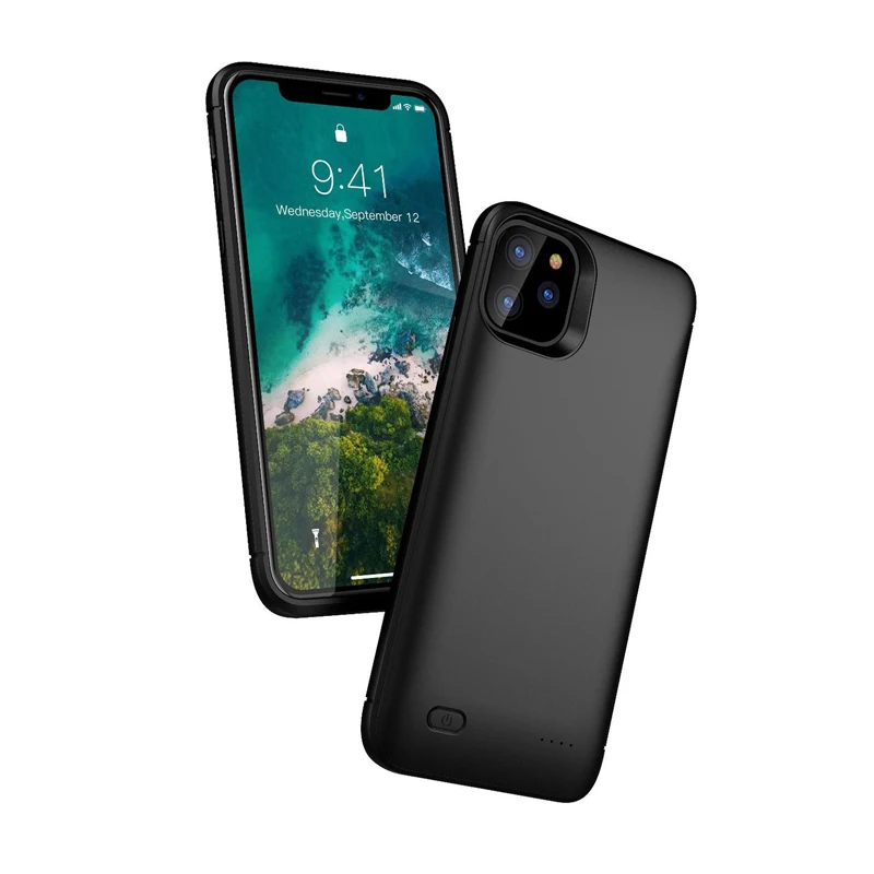 

5200/6200mAh Battery Charger Case For iPhone 11 /iPhone 11 Pro /iPhone 11 Pro Max Battery Case External Power Bank Charger Case
