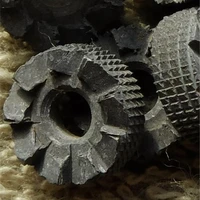 3pcs/Pack 9*2.5*4mm 9 Claw Steel Grind Wheel Fit For Vintage Automatic Kerosene Press Lighter Replacement Repair DIY Parts 2