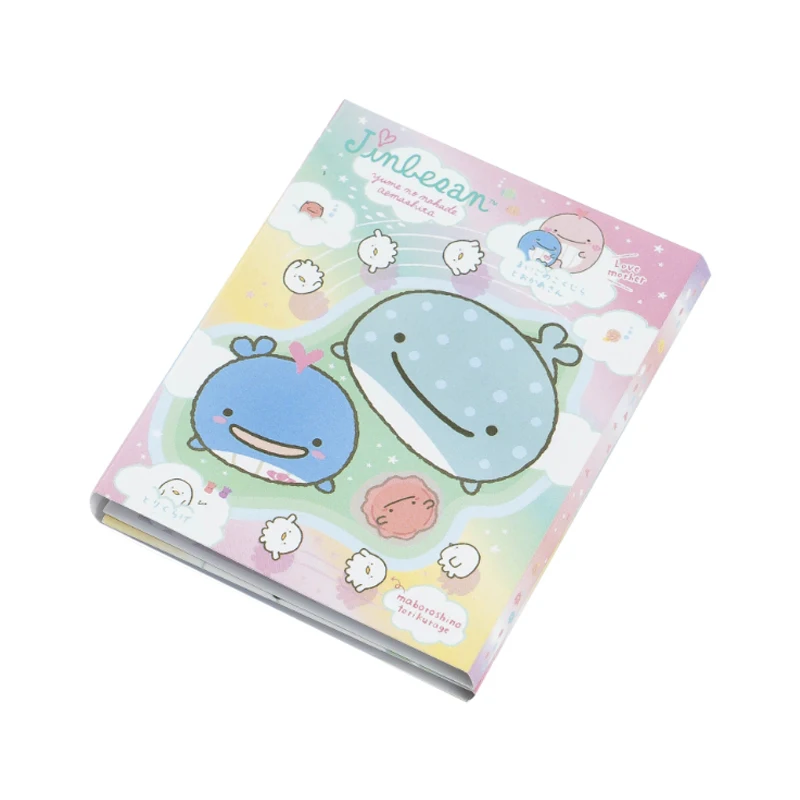 80 шт./упак. Kawaii Floded memo pad Складная note бумажная масса Памятка творческий блокнот новые школьные принадлежности - Цвет: Light yellow bear