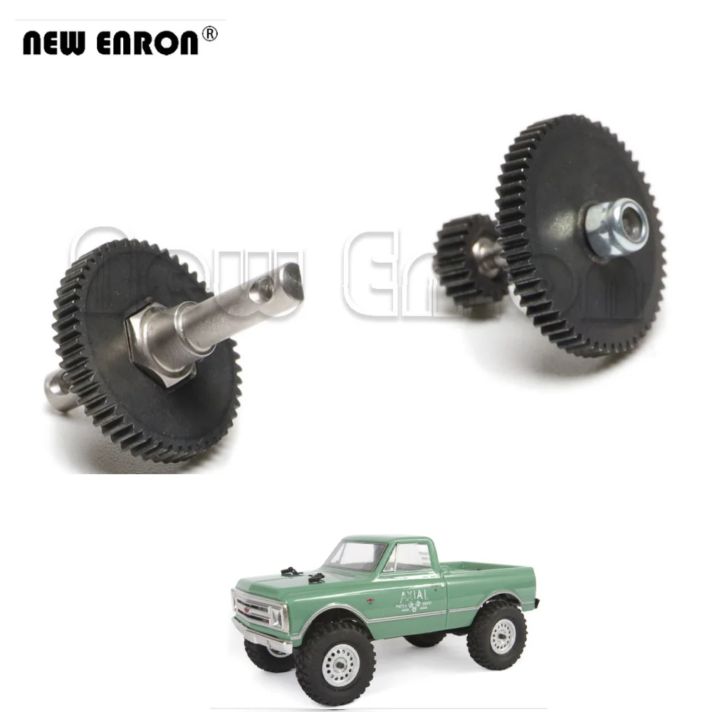 SCX24 Metal Gearbox Gear With Shaft Set For RC Car 1/24 Axial 1967 Chevrolet AXI00001 2019 Wrangler 90081 Deadbolt AXI00002/004 | Игрушки и