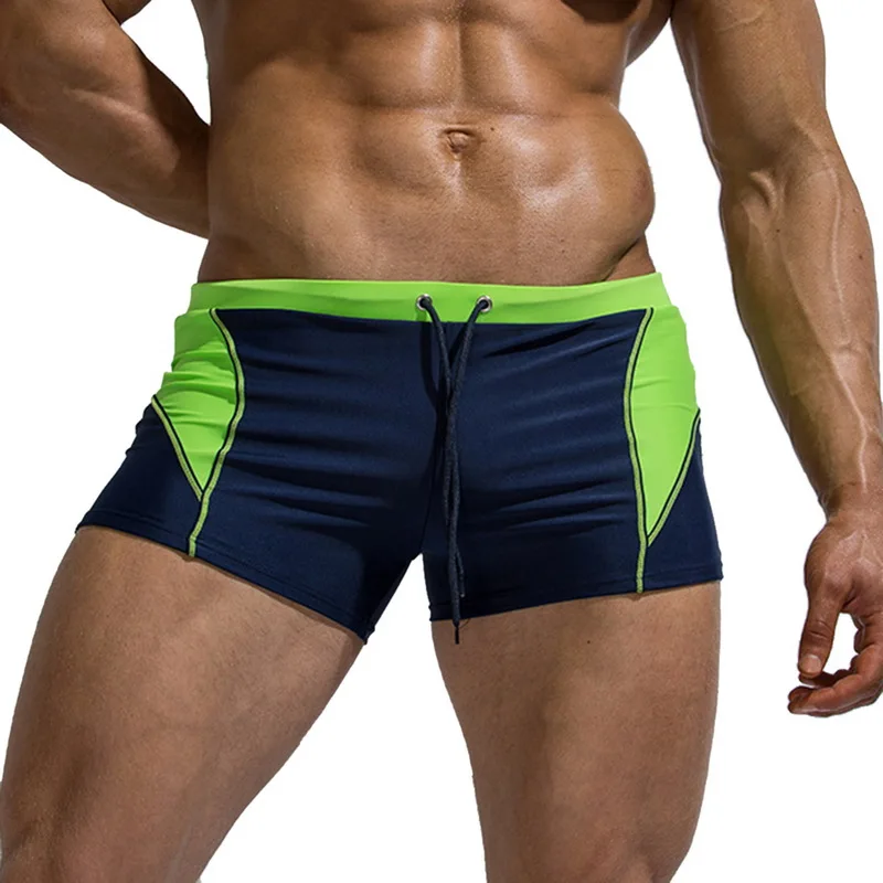 MJARTORIA, мужские летние шорты для плавания, быстросохнущие купальные костюмы, купальные костюмы с карманами и завязками