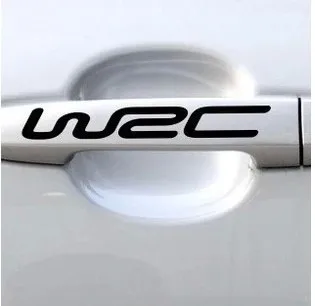 Импортные товары Светоотражающая ручка WRC Бампер Декоративные Стикеры для автомобилей наклейка светоотражающая ручка клейкая бумага наклейки на дверные ручки