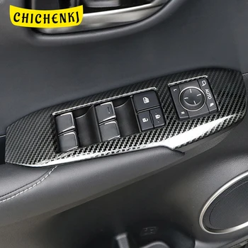 

For Lexus NX 200 300 300h 2014-2020 Car Accessories Window Control Panel Lift Button Switch Cover Trim Frame Sticker Decoration