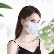 1 шт. противодымные маски для рта моющиеся Сменный фильтр открытый активированный уголь складной PM2.5 Пылезащитная Марля здоровое дыхание маска