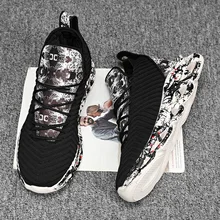 

New Brand Men Shoes Sneakers Breathable Sneaker Man Tenis Luxury Shoes Trainer Race Off White Shoes Designer Running 2021 Summer