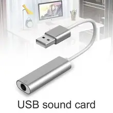 Carte son externe 7.1 canaux USB, Excellent convertisseur Audio Portable et Durable, carte son pour PS4