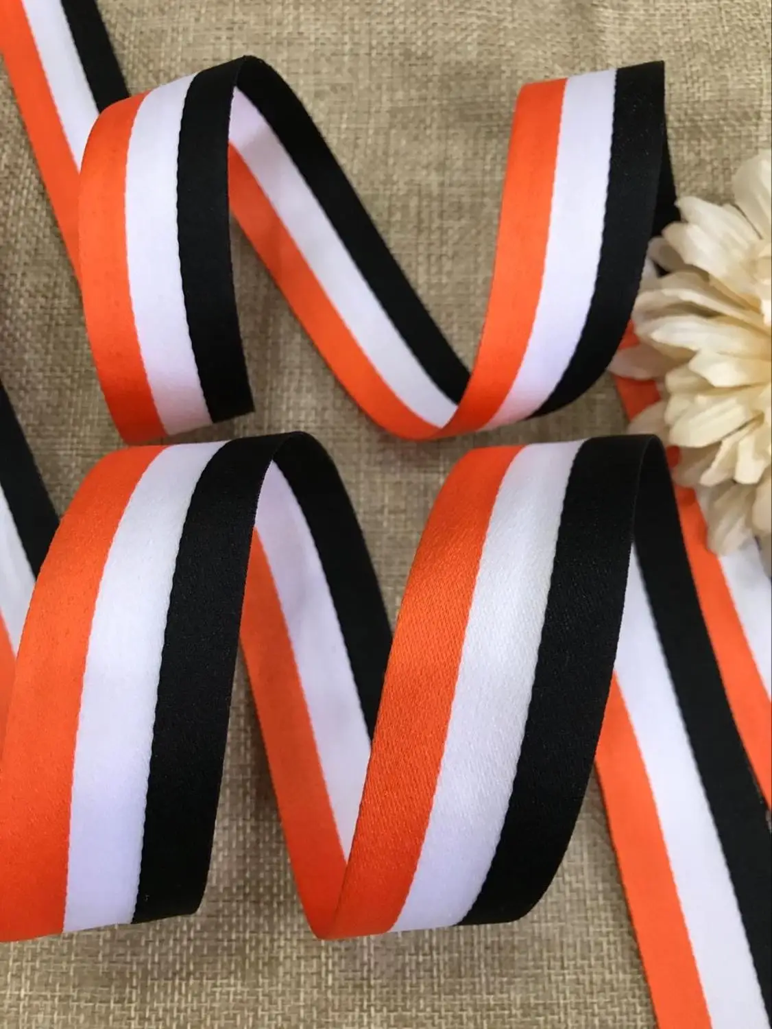Vibrant Multicolor Webbing Strap Ribbon for Gift Wrapping & DIY Decorations - 5M