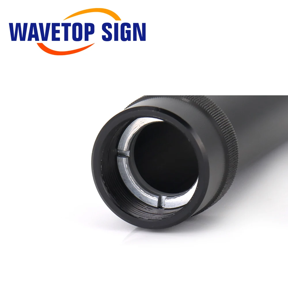 WaveTopSign CO2 Laser Lens Tube Outer Diameter 25mm 21mm for Lens Dia.20mm FL50.8mm Single-head Teeth for CO2 Laser Cutter