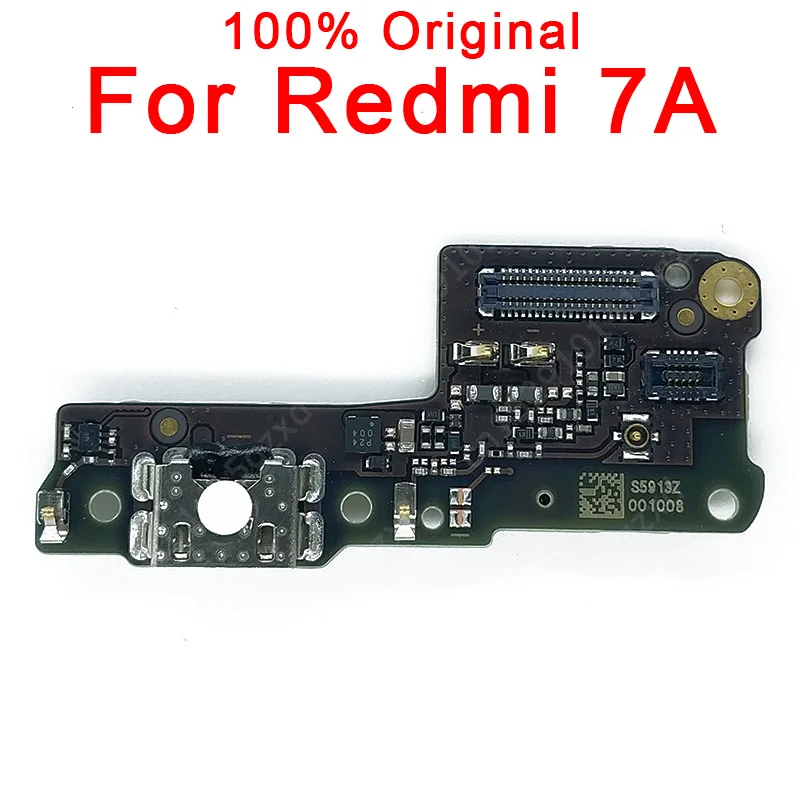 Оригинальный зарядный порт для Xiaomi Redmi 7A зарядная плата USB разъем PCB Dork коннектор
