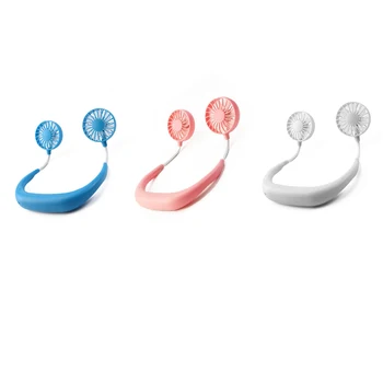 

Portable 1200 2000 MAre USB Mini Fan Neck Fan Rechargeable Small Portable Sports Fan Light Usb Desk Hand Air Conditioner Cooler