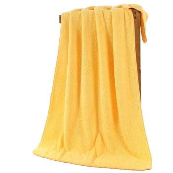 

2020 2018 Ultra Soft Coral Fleece Bath Towel Korean Multi-Color High Quality Water Absorbent Towel Large Size 70*140cm