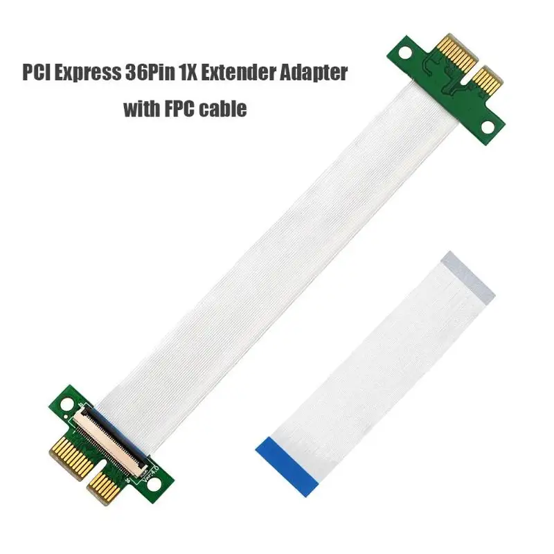 PCI Express Adapter36Pin Удлинительный кабель штекер к мужскому интерфейсу 1x адаптер с fpc-кабель гибкое использование мощных инструментов для двигателя
