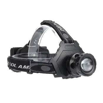 

XPH 50 LED Headlamp 18650 Head Torch 5Modes Telescopic Adjustment Headlight XHP 50 Headlamp Rechargeable Headlamp