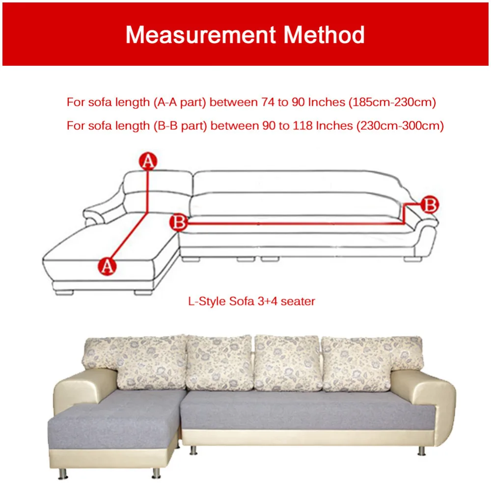 L sofa 3+4