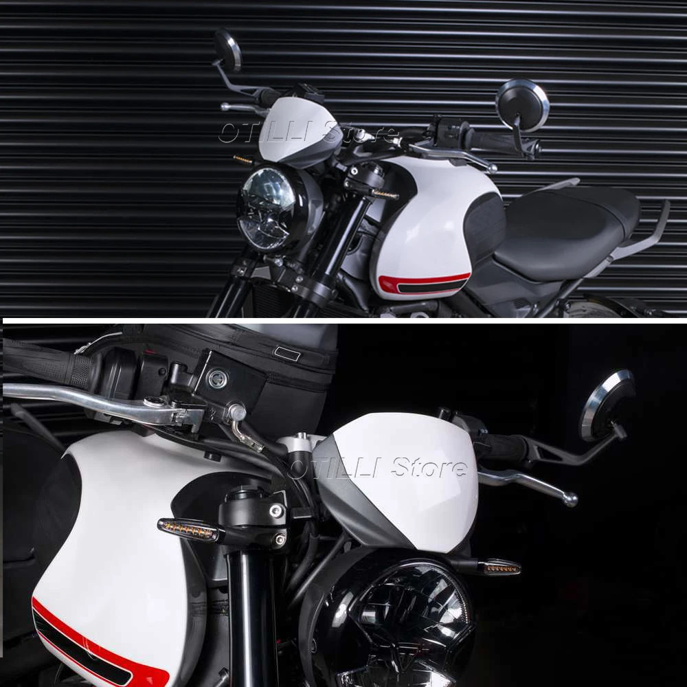 Windscreen Air Deflector For For Trident 660 Front Screen Lens
