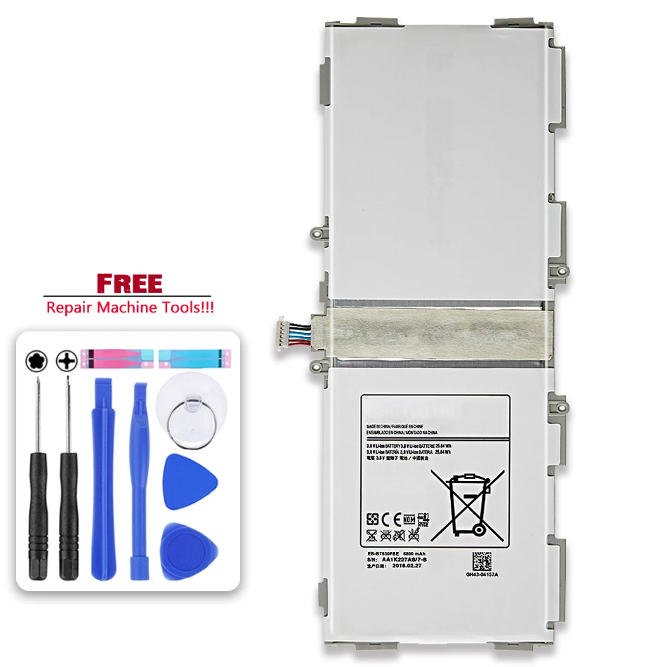 Аккумулятор для Samsung Galaxy Note 8 0 10 1 12 2 Pro/Tab 3 4 7 Lite Edition SM P3100 P3110 P600 P601 P605 T533 T537