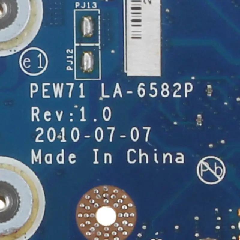 Placa-mãe do Portátil para Acer Aspire Notebook Mainboard La-6582p Hm55 Ddr3 Mbr4l0200 5733 - Imagem 5