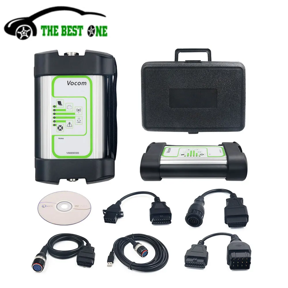 Он лайн для Volvo 88890300 Vocom USB & WI FI Интерфейс Renault/UD/Мак/Volvo грузовик диагностический