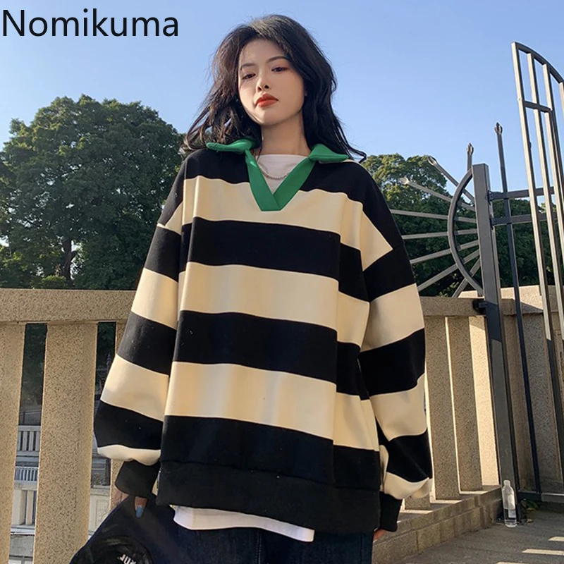 Свитшот Nomikuma в стиле хип-хоп винтажная уличная одежда японском Харадзюку худи