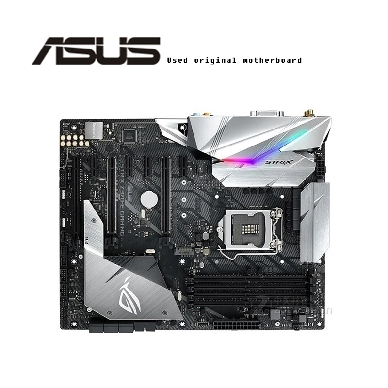 Для ASUS ROG strix Z370-E игровой гнездо для материнской платы LGA1151 DDR4 Z370 рабочего Материнская плата