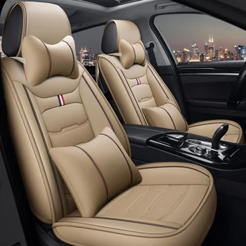 

Front+Rear Car Seat Cover for FORD Fiesta focus 2 Ranger focus 3 Tourneo-Courier Focus Territory Falcon S-Max C-max Figo Everest