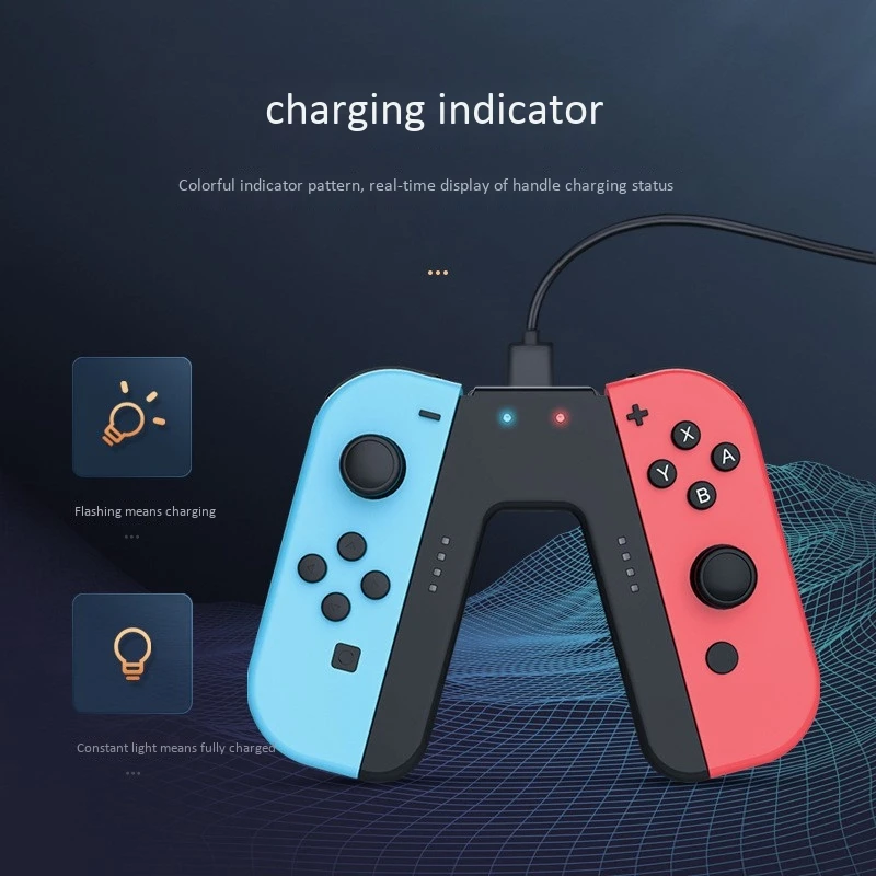 

Fast Switch Charging Dock Station for Nintendo Switch Charger Joy-Con Handle Controller Grip Gamepad Stand Holder