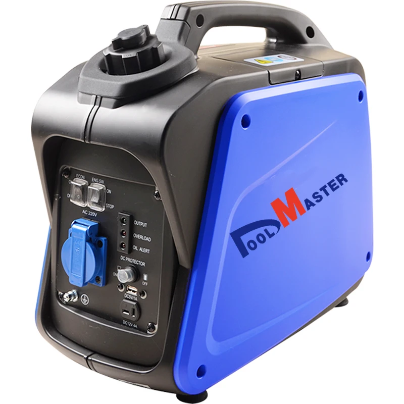 

1200W Frequency Converter Gasoline Generator Household Small Silent 220V Bicycle Outdoor Charging 12V Camping