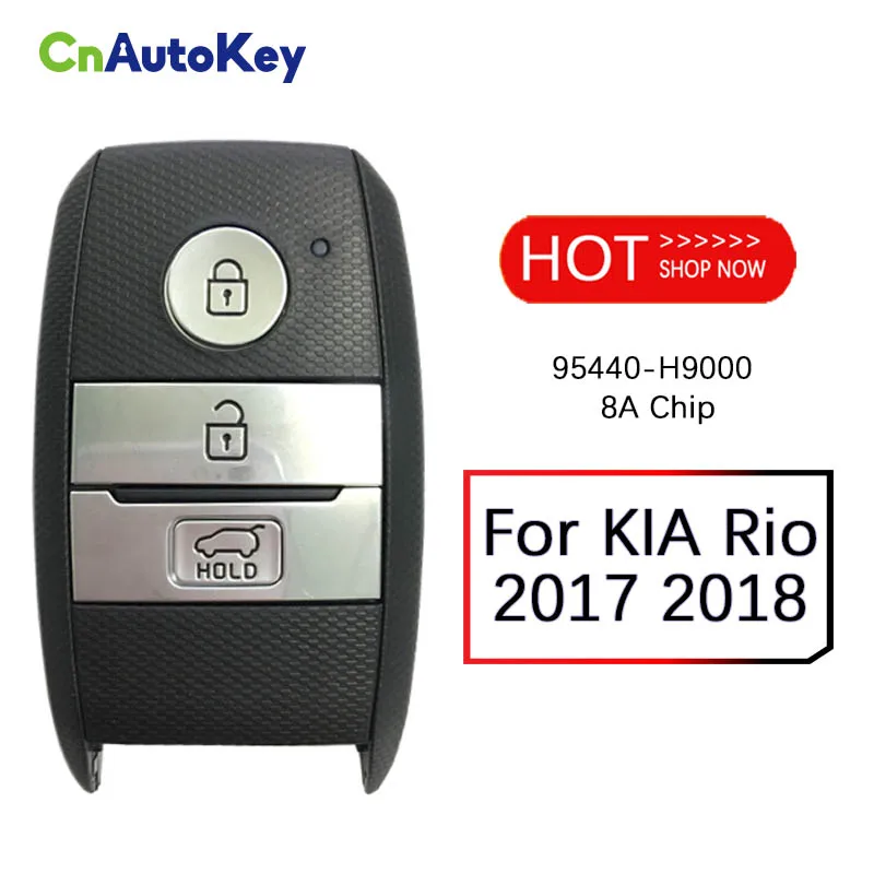 CN051149 For KIA Rio 2017 2018 Original PCB with Aftermarket Shell Smart Key Remote 433MHz 8A H Chip Part Number 95440-H9000 | Автомобили