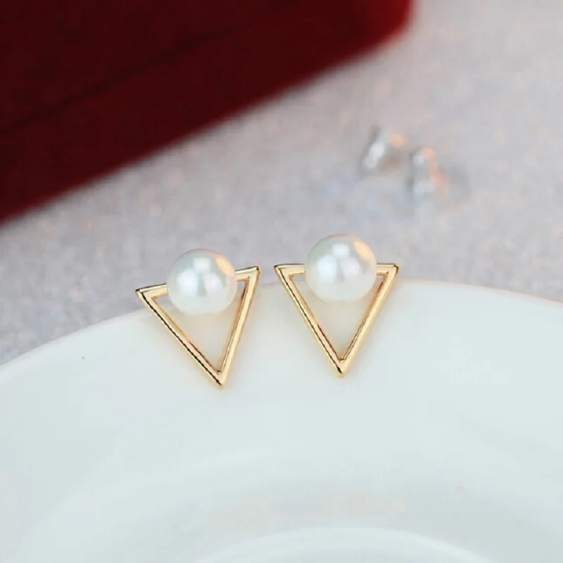 2021 серьги Aretes Brincos E728 корейские модные треугольные Прямая продажа с фабрики Yiwu