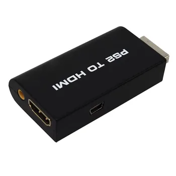 

HDV-G300 PS2 to HDMI 480i/480p/576i Audio Video Converter Adapter with 3.5mm Audio Output Supports All PS2 Display Modes