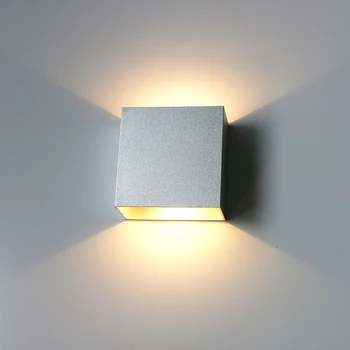 6W LED Dimmable Up And Down Wall Lights