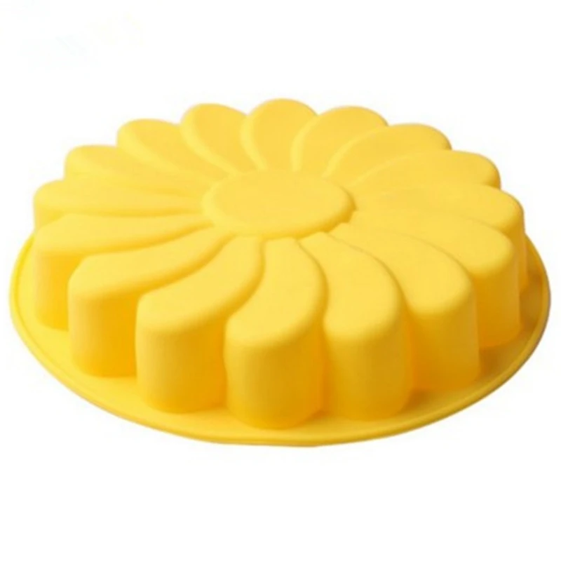 

Diy 3D Fondant Silicone Cake Molds Sunflower Shaped Baking Bakeware Cookie Mould Pastry Cake Decorating Tool Kitchen Accessories
