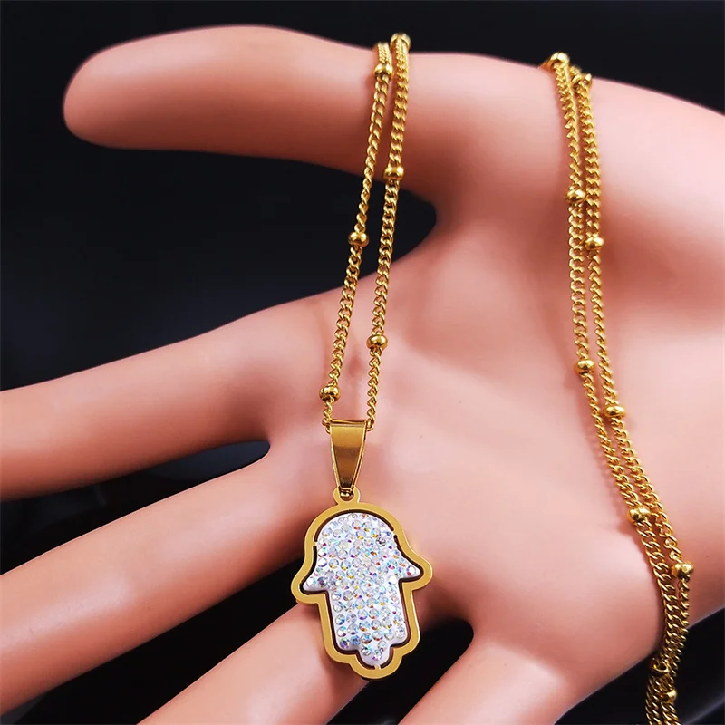 η ƿ ȭƮ ũŻ Ƽ    Hamsa Ʈ     fatma acier inoxydable N8046