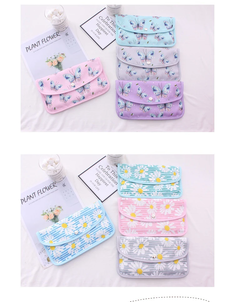 Small Women Bag Makeup for Phone Organizer with Clasp Box Save Disposable Masks Cosmetic Cover Face Storage Case Holder Purse