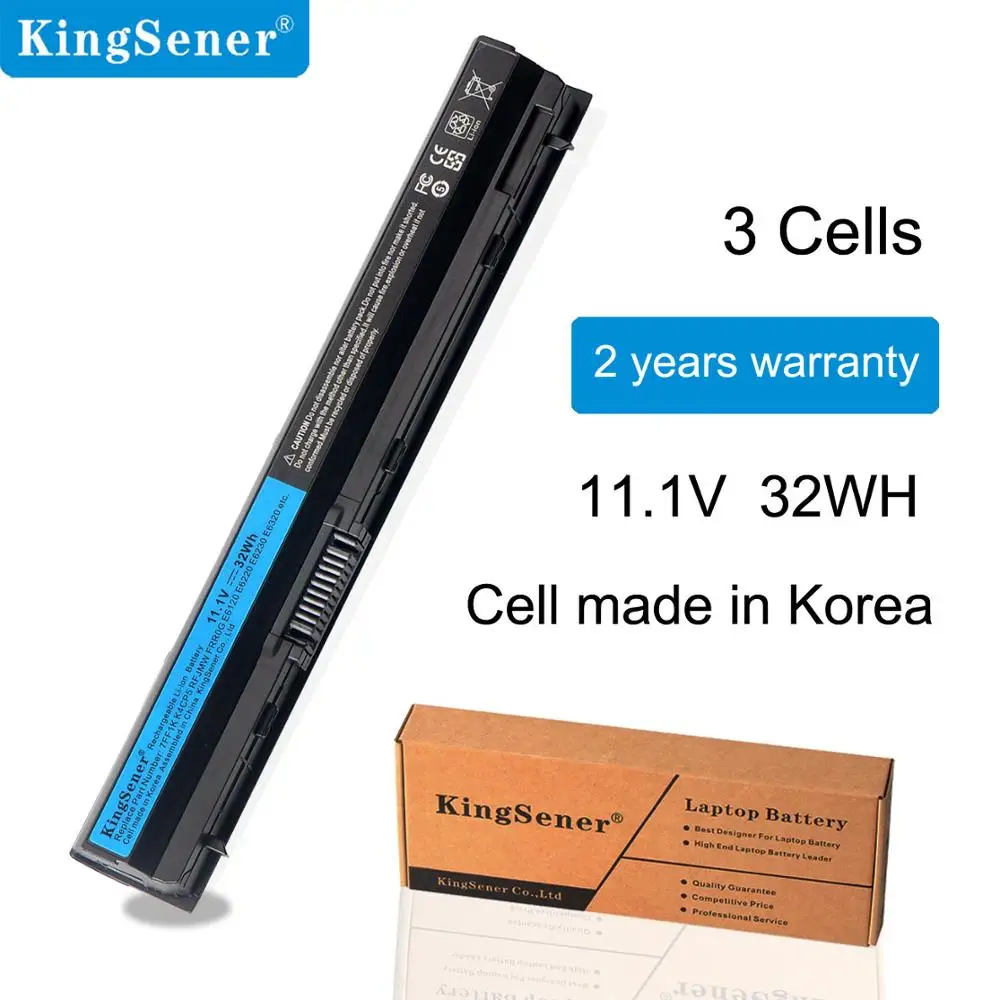  KingSener Korea Cell 11.1V 32WH 7FF1K Laptop Battery For DELL E6320 E6330 E6220 E6230 E6120 FRR0G K