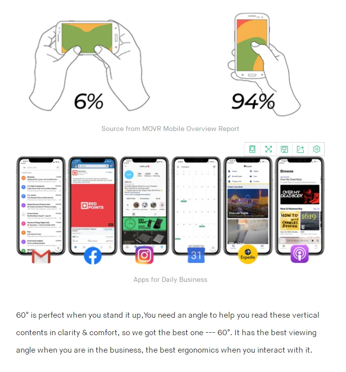 Подходит для MOFT X ультратонкий стелс Apple, держатель для карт, складной портативный автомобильный Настольный держатель для карт