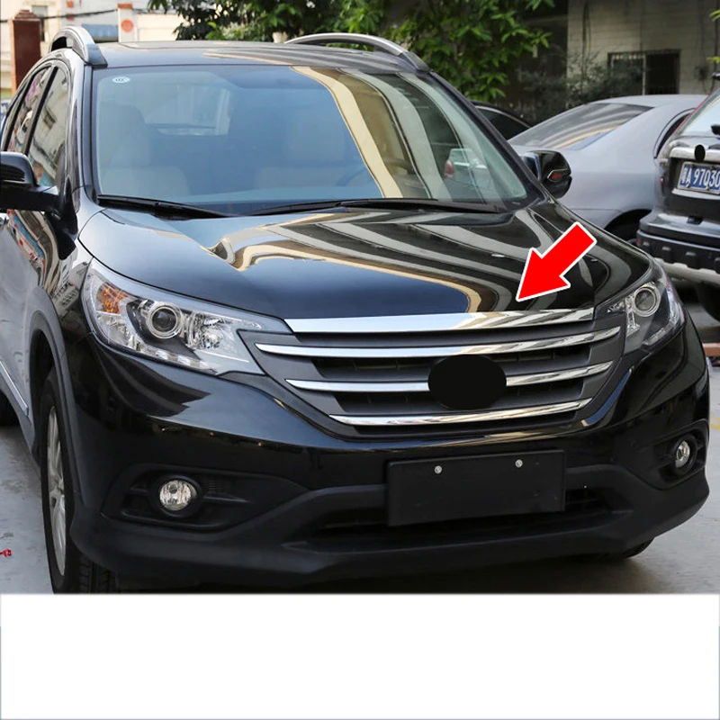 Хромированный АБС пластик хромированный Стайлинг передняя крышка капота