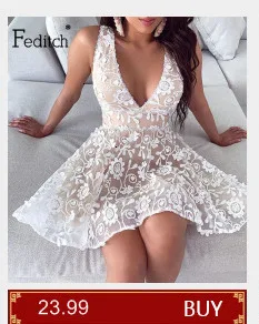 Feditch Satin Ruffles Sleeve 2020 Summer Dress Backless Strapless Bodycon White Dress Short Sexy Party Dress Nightclub Vestidos