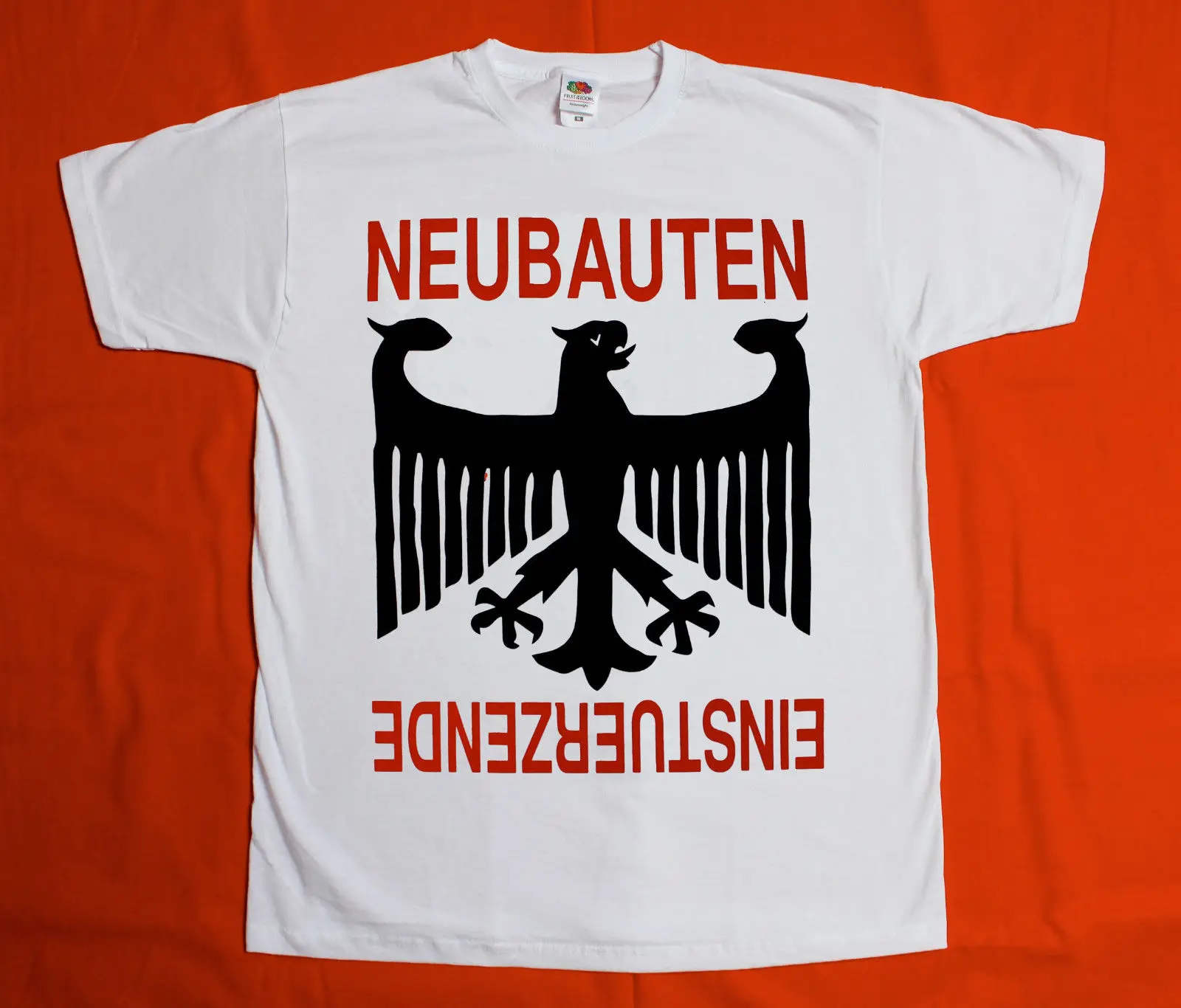 EINSTURZENDE NEUBAUTEN RICHTERSKALA➇ INDUSTRIAL BLIXA S-3XL новая белая футболка с коротким рукавом