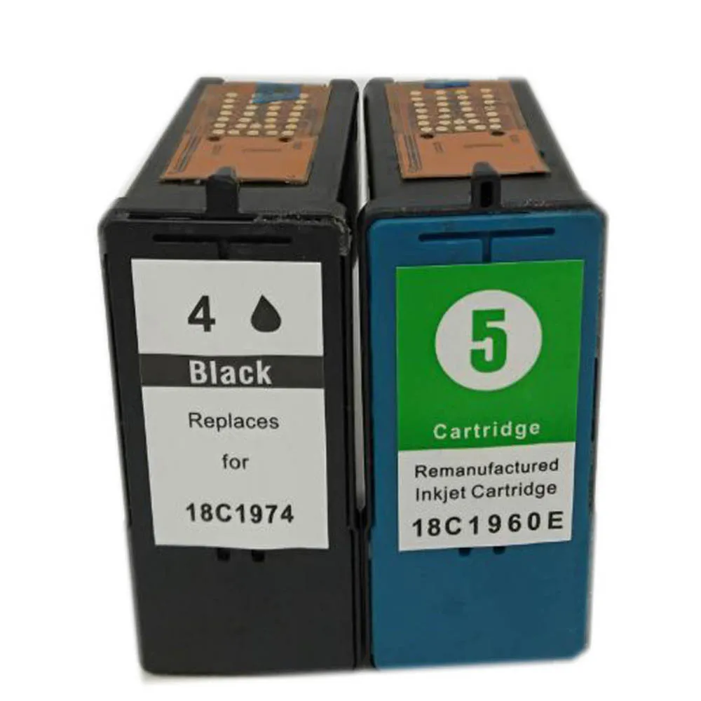 Vilaxh Восстановленный картридж для струйной печати для lexmark 4 5 чернильный картридж L4 L5 LM4 LM5 для X2690 X3690 X4690 X5690 X6690 Z2390 X2490
