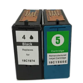 

Vilaxh Remanufactured Inkjet Cartridge for lexmark 4 5 Ink Cartridge L4 L5 LM4 LM5 for X2690 X3690 X4690 X5690 X6690 Z2390 X2490