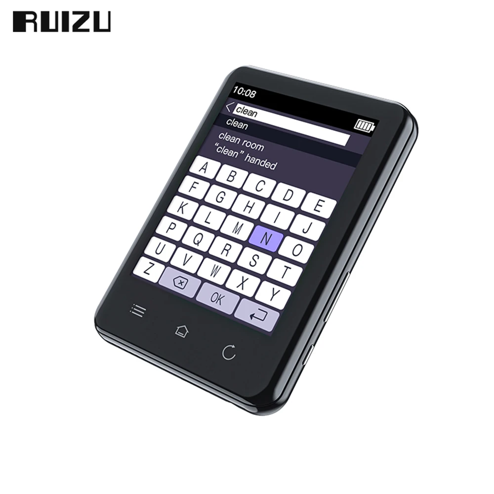 RUIZU D66 Bluetooth 5.0 MP3 Player Touch Screen
