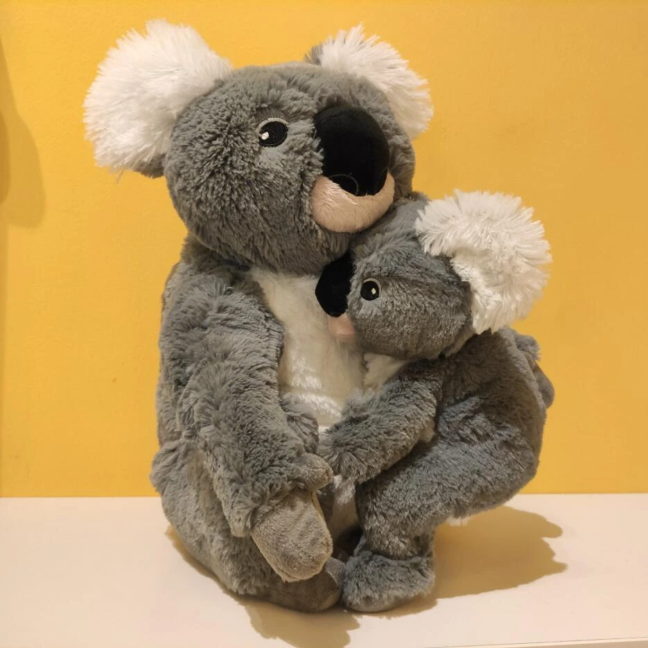 ぬいぐるみぬいぐるみ漫画の動物オーストラリア国宝コアラマザーママ抱擁息子就寝時の物語ギフト1pc Null Aliexpress