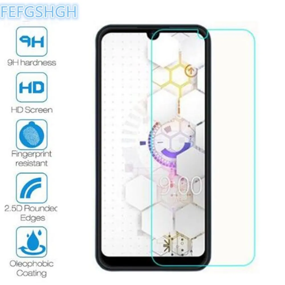 Закаленное стекло для BQ 6040L 2 шт. Взрывозащищенная защитная пленка Magic