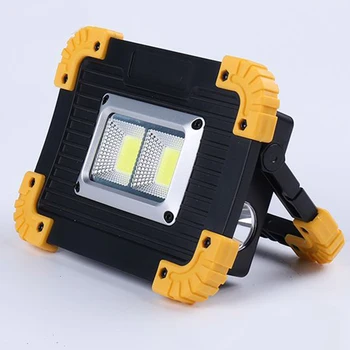 

Portable Work Light LED Rechargeable Charging Cable & Batteries 4 Modes