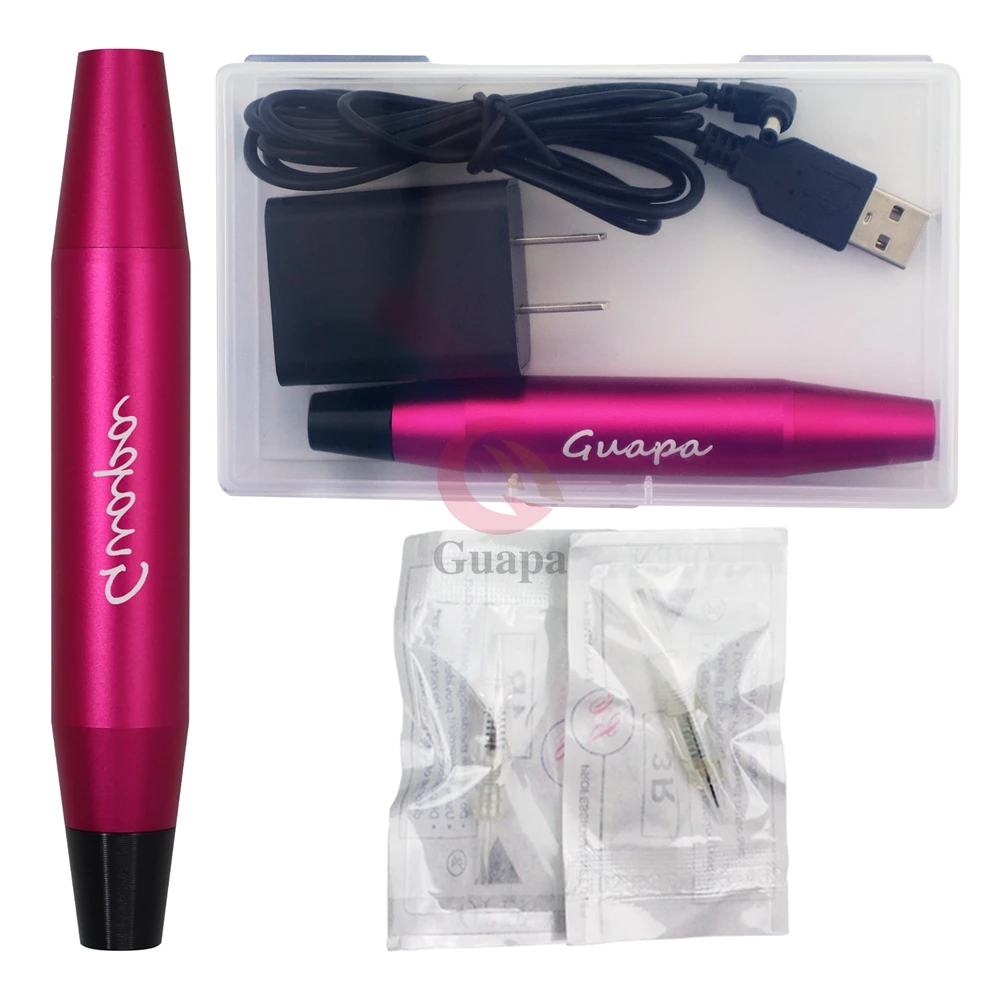 Professional Tattoo Pen Contour Tattoo Gun Machine for Permanent Makeup Eyebrow Lip with Cartridge Needles tattoo supplies tattoo kit tattoo pen
