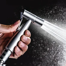 Stainless Steel Booster Nozzle Kitchen Sink Handheld Spray Gun Washing Hand Faucet Sprayer Shower Universal Self Cleaning Taps