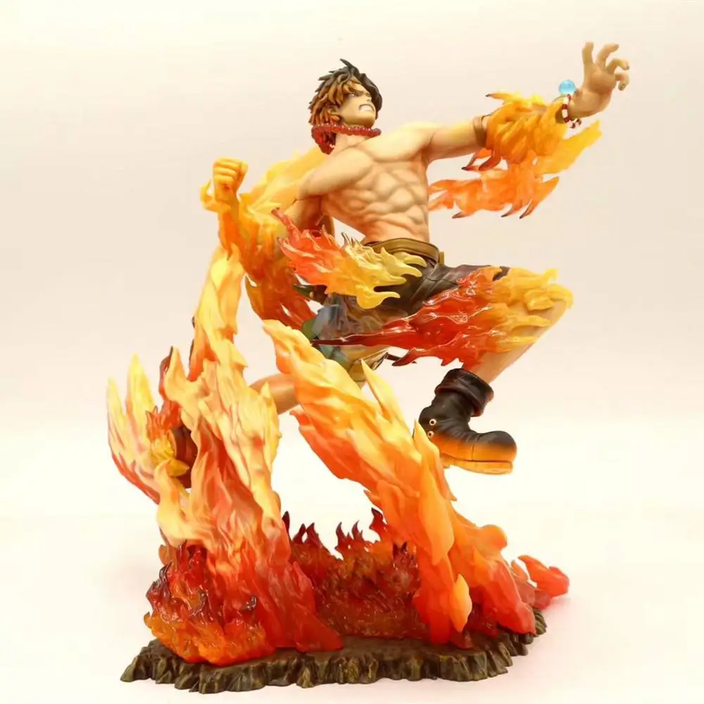 Одна деталь Portgas · D Ace ПВХ фигурка костюме Fire Fist аниме 15th Юбилей Max Статуэтка