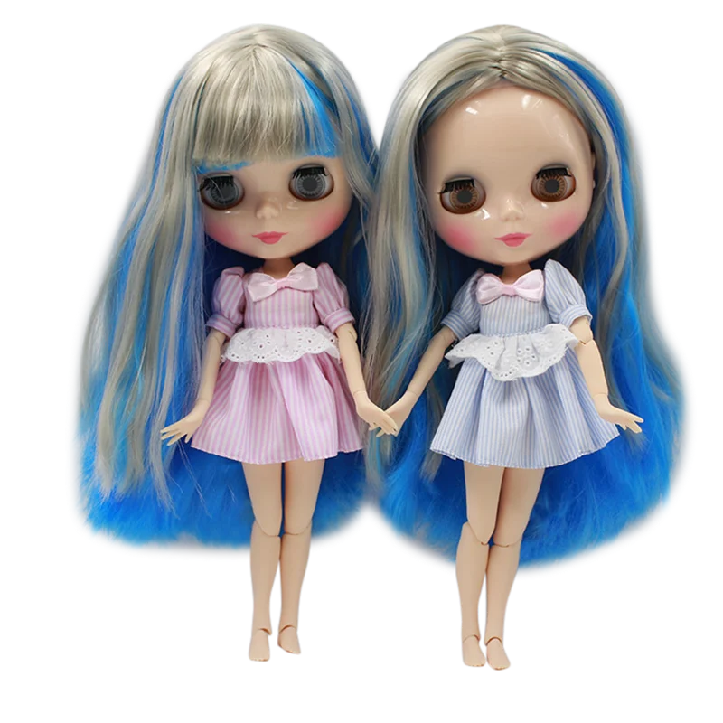 Blythe Nude Doll Mix Color Hair from factory