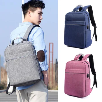 

Men's Casual Business Travel Computer Backpack Large Capacity School Bag 15.6-in Perfect For Business Traveling